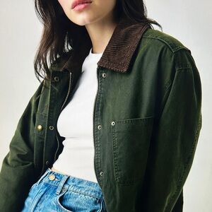 BLANK NYC Waxed Cotton Blend Barn Jacket-NWOT